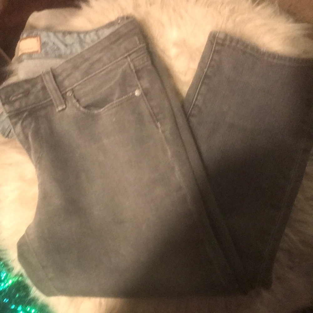 Paige, woman’s grey denim, size 28